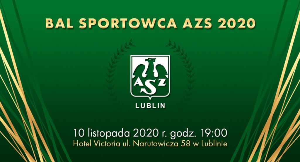 Zapraszamy na Bal Sportowca AZS Lublin 2020!