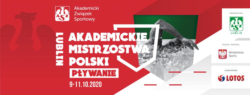 Akademickie Mistrzostwa Polski w pływaniu - Lublin 2020